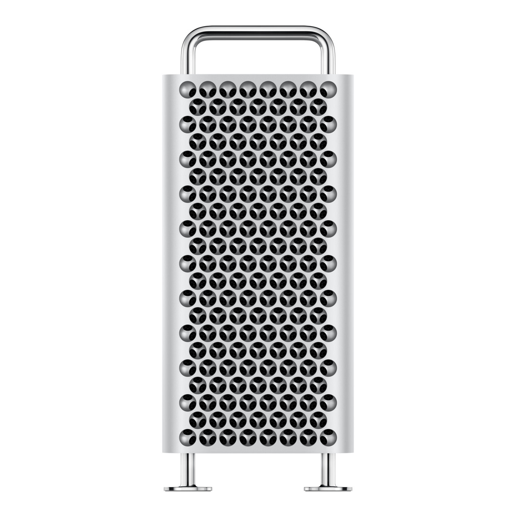 Apple Apple Mac Pro: Apple M2 Ultra-24c CPU, 76c GPU, 32c Neural, 192GB, 8TB SSD - Stainless w/Wheels