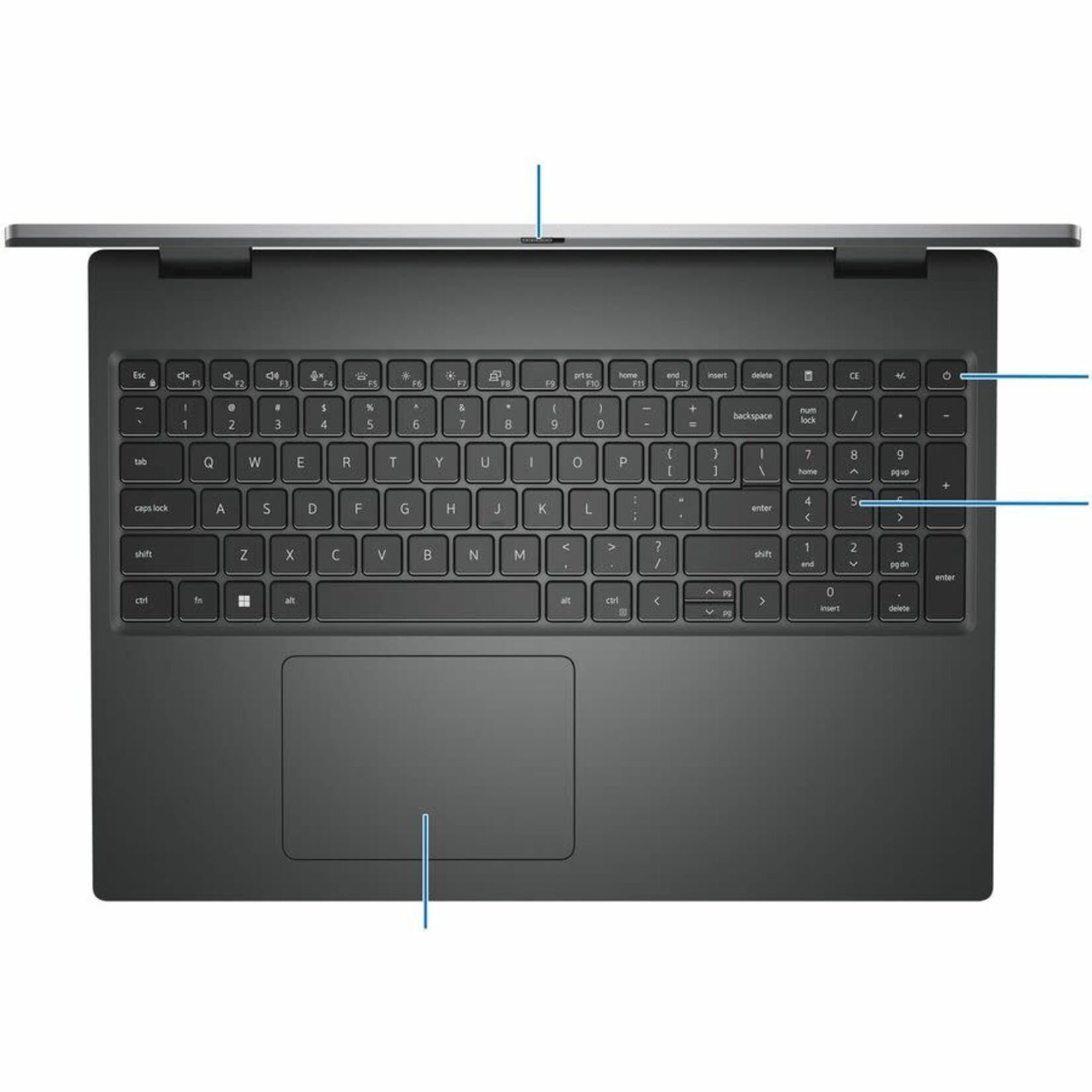 Dell Dell Precision 7680 16 inch - Intel Core 13th Gen i9-13950HX, VPro, 64GB, 1TB SSD - Aluminum Titan Gray