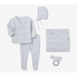 Elegant Baby Take Me Home Set-Blue Elegant Baby Take Me Home Set-Blue