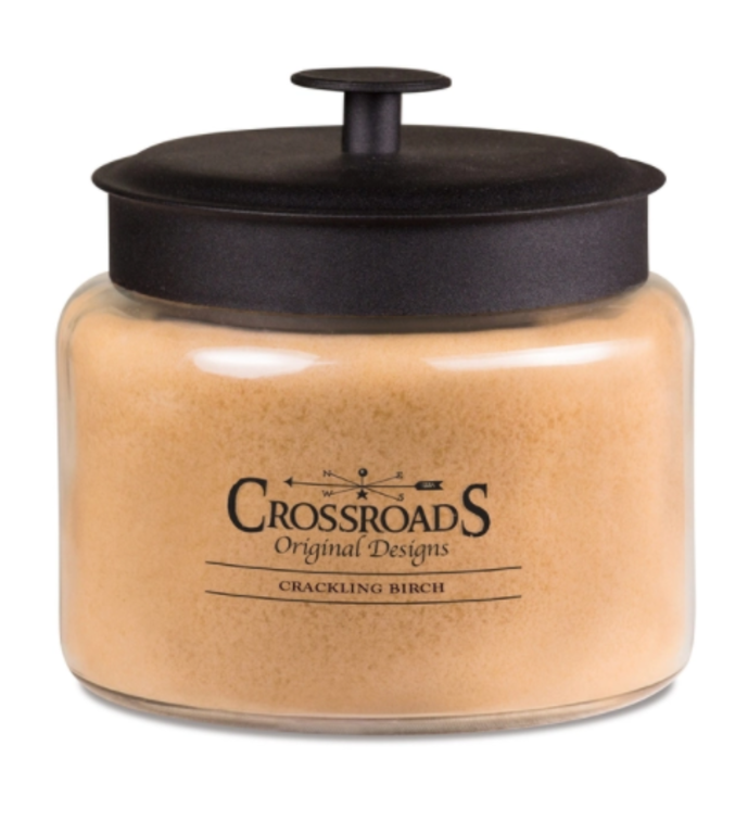 Crossroads Candles Crackling Birch Candle 48oz