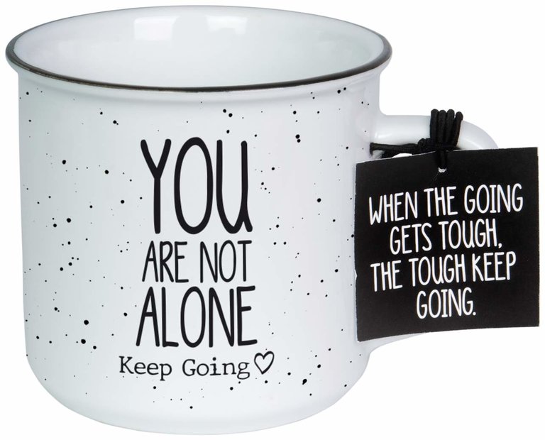 Keep Going Not Alone Mug