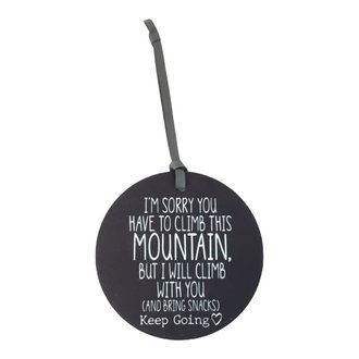 Keep Going - Mountain  Gift Tag