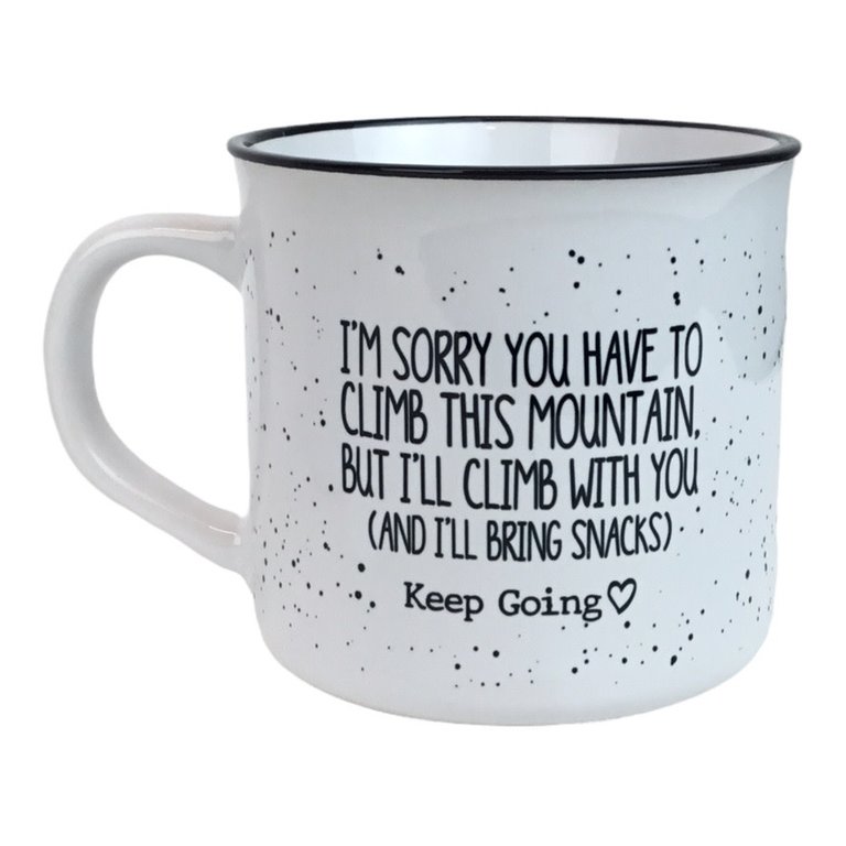 Keep Going Mountain Mug