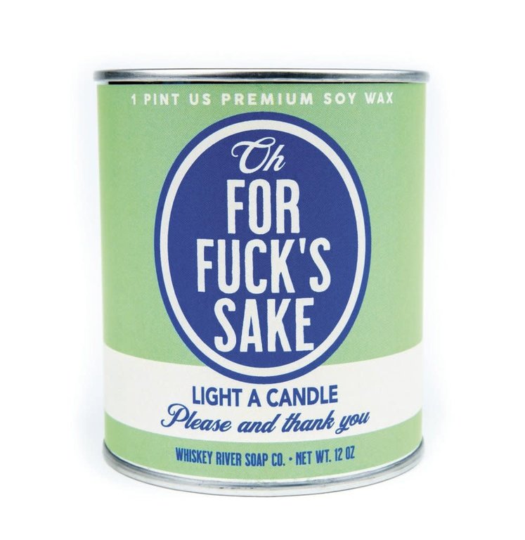 For F**ks Sake Paint Candle