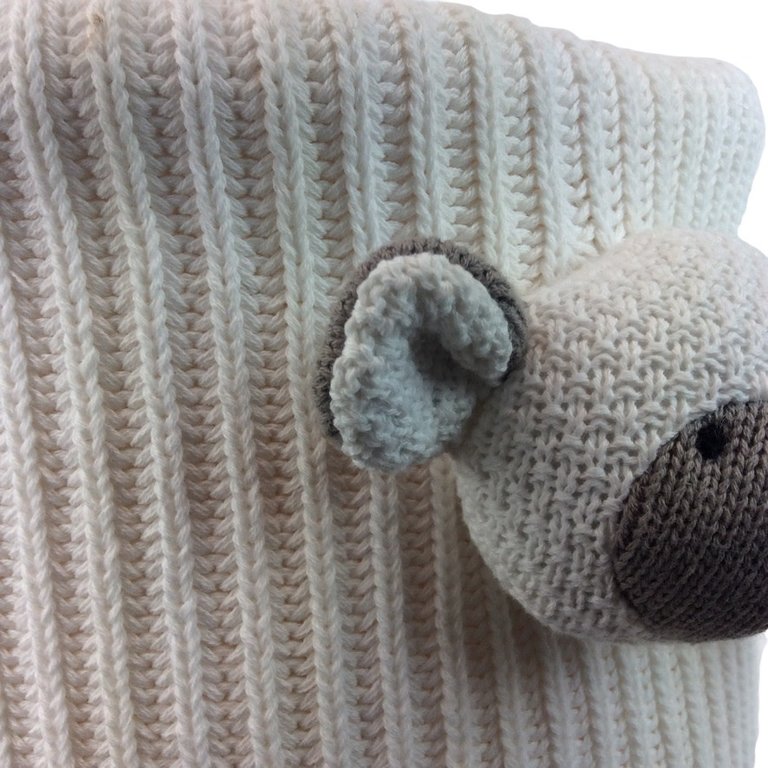 Elegant Baby Lamb Crochet Storage