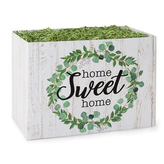 Boxco Home Sweet Home White Box