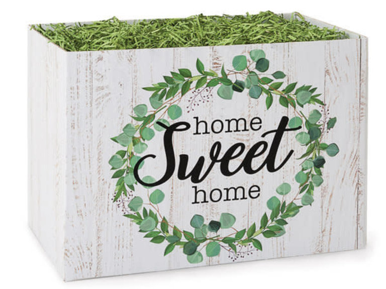 Boxco Home Sweet Home White Box