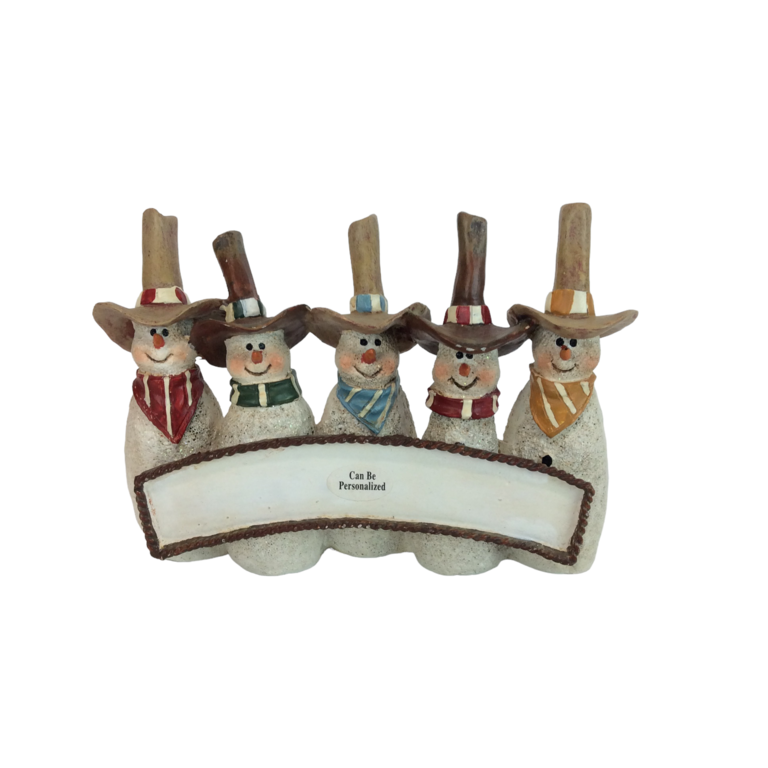 Snowman Five Figurine