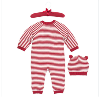Stripe Coverall  3-6 Stripe Coverall  3-6