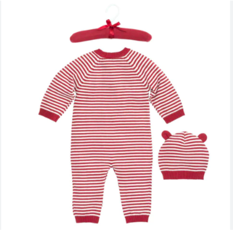 Stripe Coverall  3-6