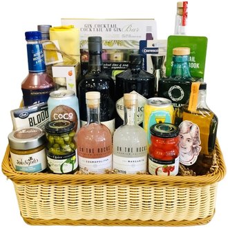 Custom Cocktail Basket Custom Cocktail Basket