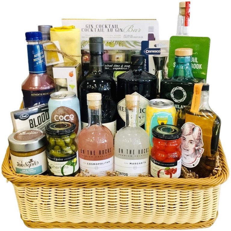 Custom Cocktail Basket