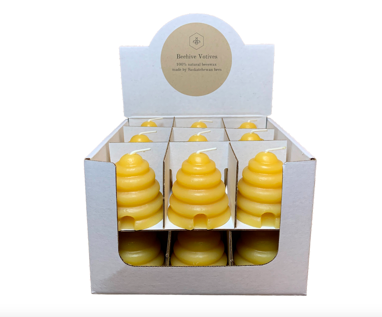Tu-Bees Beeswax Beehive Candle
