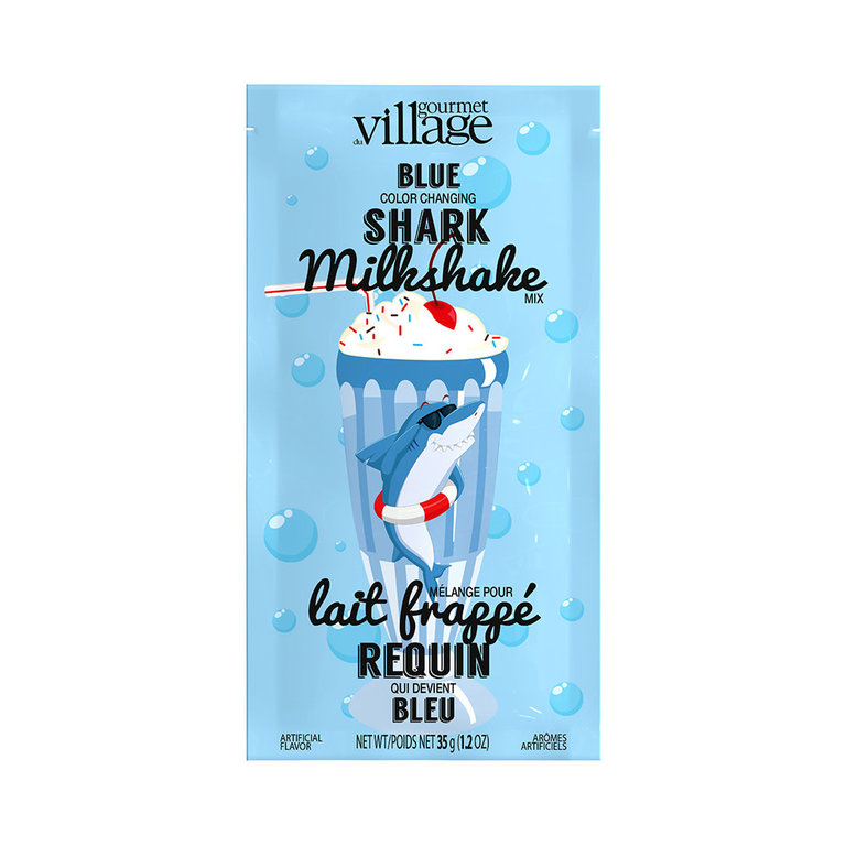 Gourmet Du Village Milkshake Tumbler Set Blue Shark