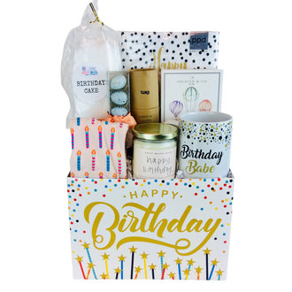 Happy Birthday Basket L