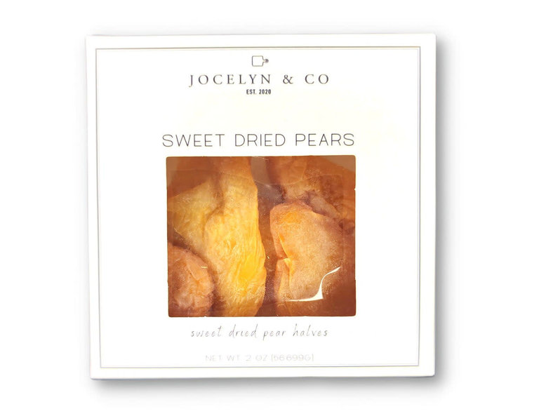 Jocelyn & Co Sweet Dried Pear Halves