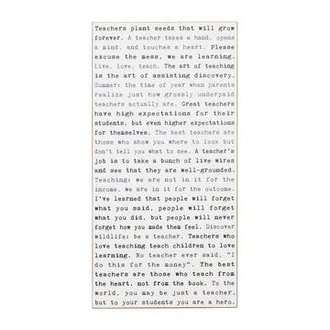Cedar Mounatin Teachers Typewriter Wall Sign Cedar Mounatin Teachers Typewriter Wall Sign