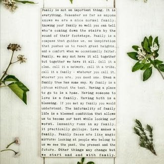 Cedar Mounatin Family Typewriter Wall Sign Cedar Mounatin Family Typewriter Wall Sign