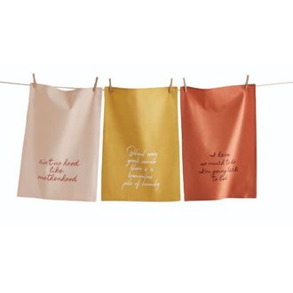 Tag Mom Set/3 Tag towels