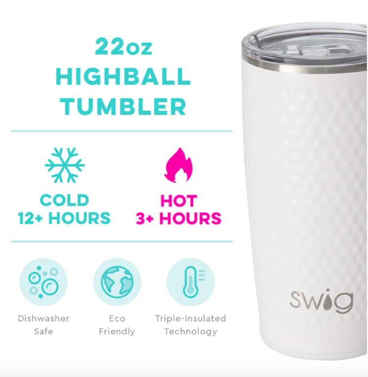 Swig Golf Partee Highball Tumbler 220z