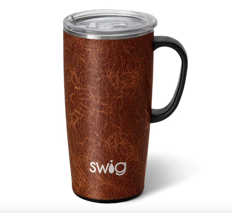 Swig Leather Travel Mug 22oz