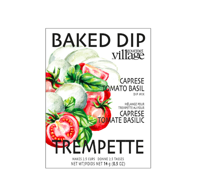 Gourmet Du Village Baked Dip Caprese Tomato Recipe Box