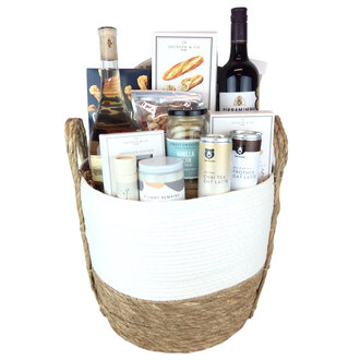 Custom Sympathy Gourmet Basket