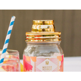 Maiden Voyage Cocktail Co Mason Jar Shaker Lid