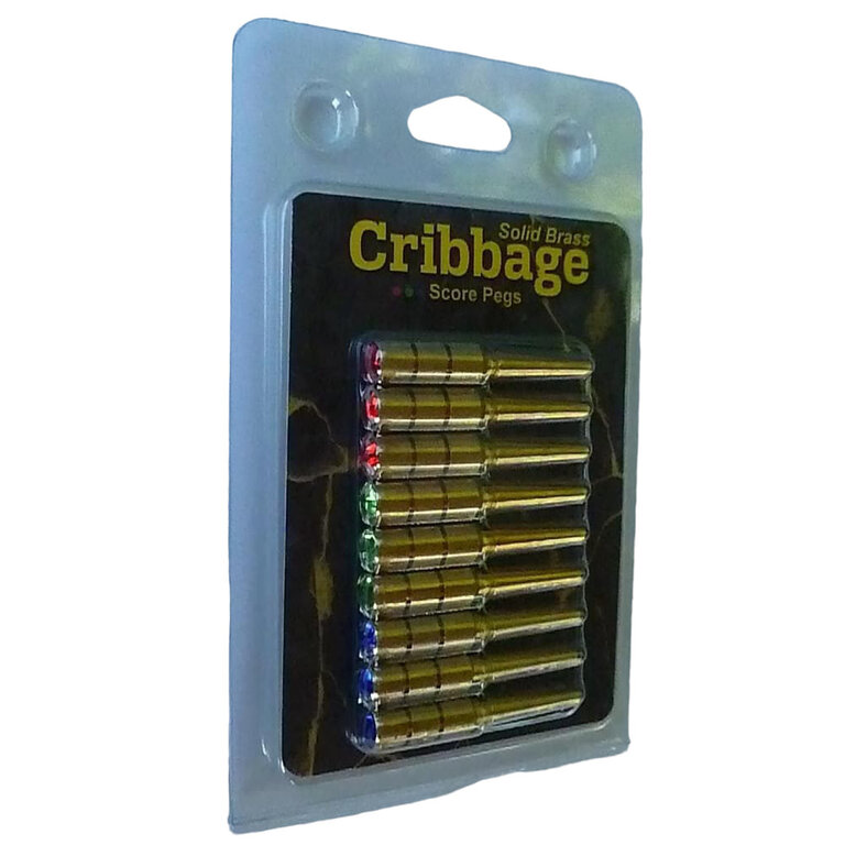 Brass Cribbage Pegs