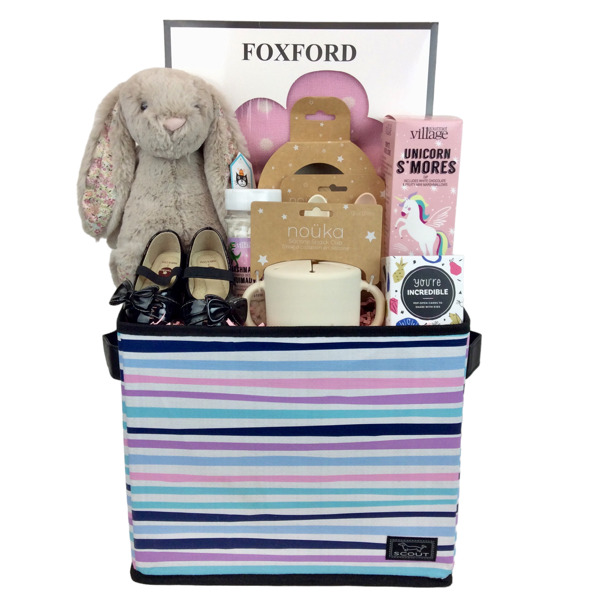 Custom Baby Girl Basket BasketBelle