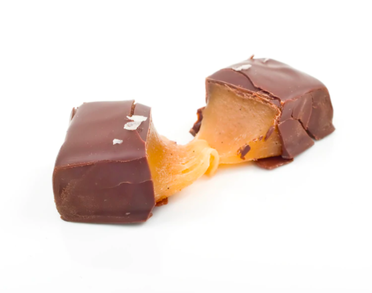 Saxon Chocolates Milk Chocolate Fleur De Sel Caramels