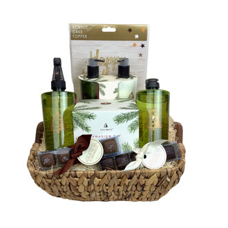 Custom Happy Birthday Basket