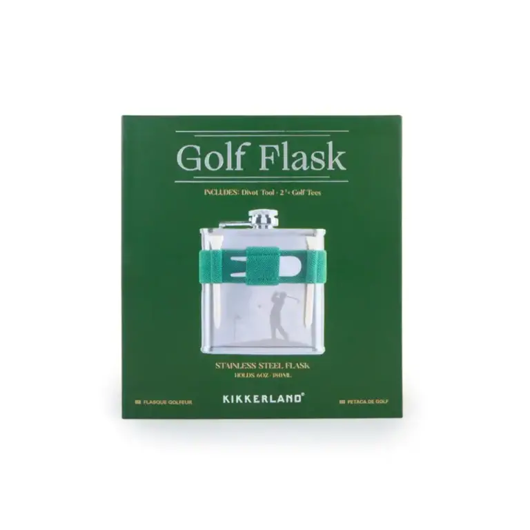 Kikkerland Golf Flask