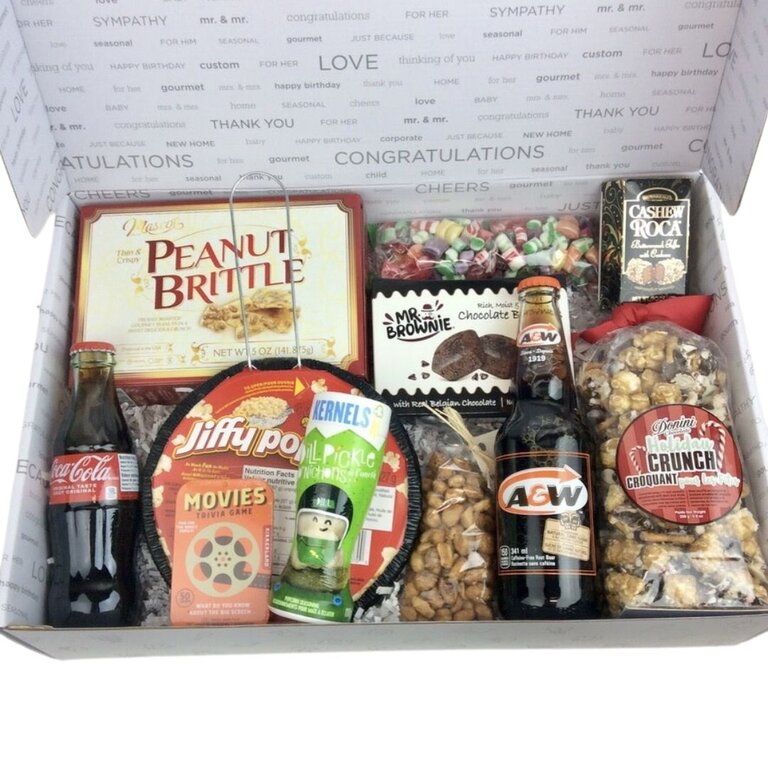 Holiday Movie Night Basket L