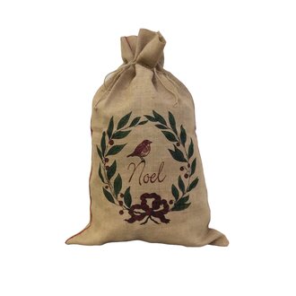 Abbott Noel Large Burlap Bag 20” x 32”