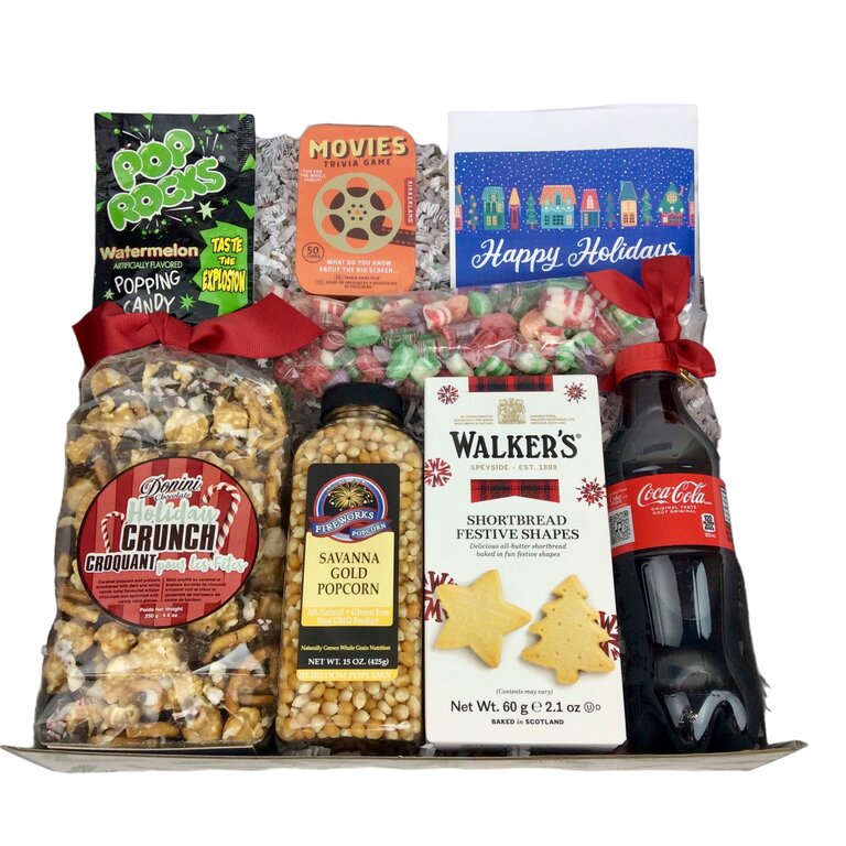 Holiday Movie Night Basket S