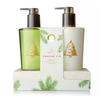 Frasier Fir Sink Set with Ceramic Caddy Frasier Fir Sink Set with Ceramic Caddy