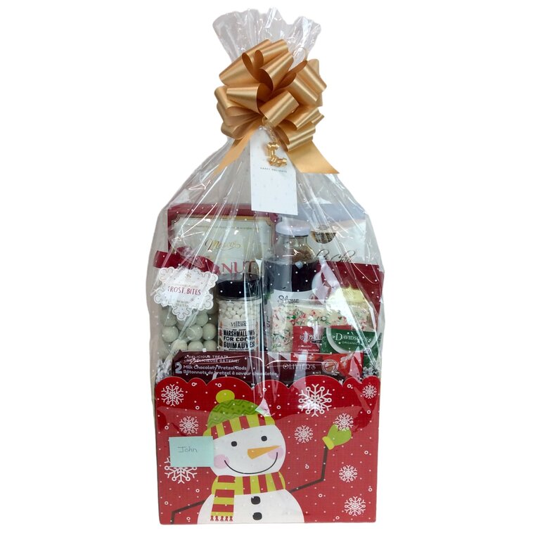 Happy Holidays Basket L