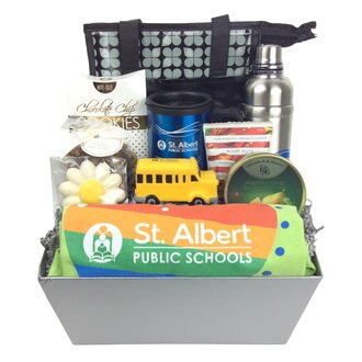 Custom Corporate Thank You Basket Custom Corporate Thank You Basket