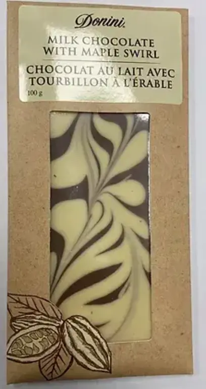 Donini Milk Chocolate & Maple Swirl Bark