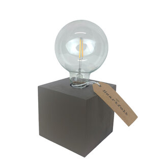 Edison Lamp Charcoal