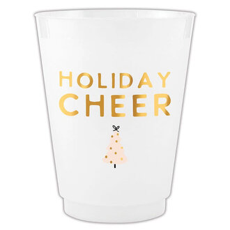 Slant Collections Frost Cups - Holiday Cheer Slant Collections Frost Cups - Holiday Cheer