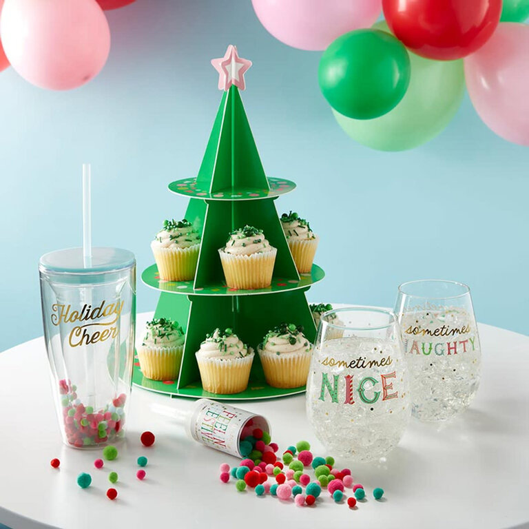 Slant Collections Cupcake Stand - Christmas Tree