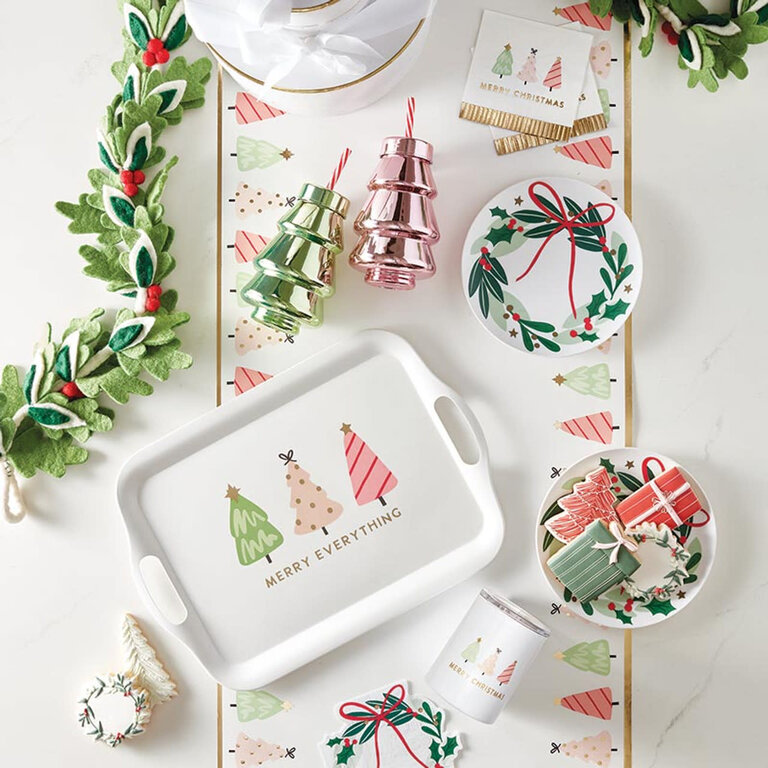 Slant Collections Bamboo Tray - Merry Everything