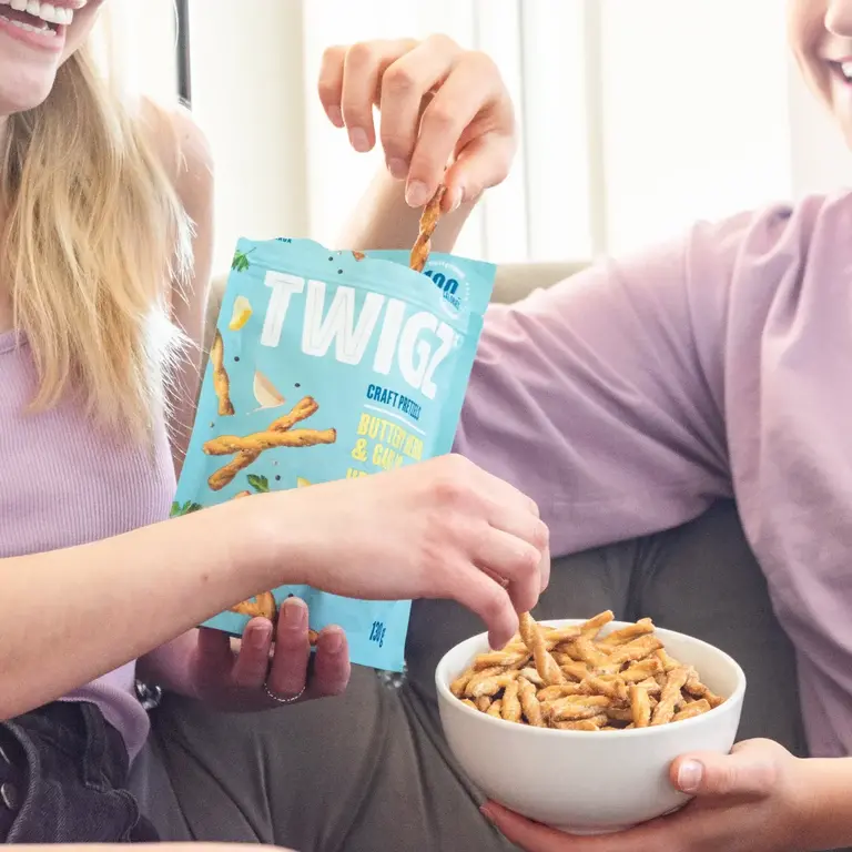 Twigz Pretzels Twigz - Buttery Herb & Garlic