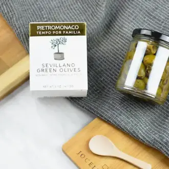 Jocelyn & Co Sevillano Green Olives - Basil, Thyme, Fennel, Lavender