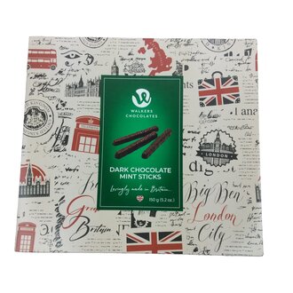 Walkers Chocolate Dark Chocolate Mint Sticks