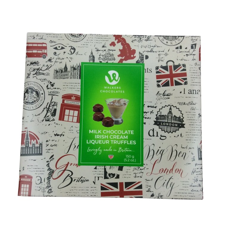 Walkers Chocolate Milk Chocolate Irish Cream Liqueur Truffles
