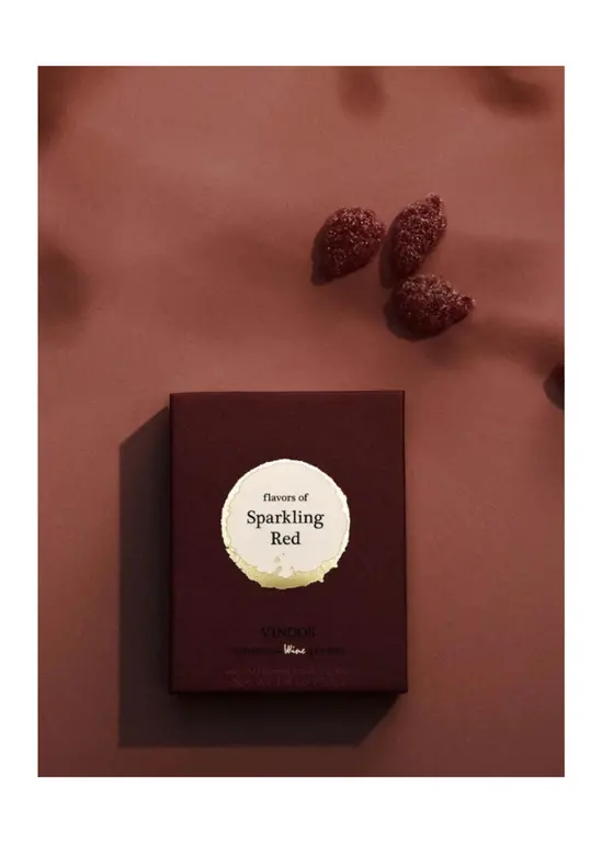 Vinoos Sparkling Red Wine Gummies