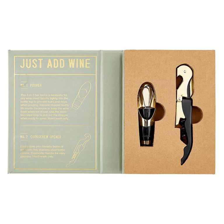 Santa Barbara Design Studios Wine Serving Set Box